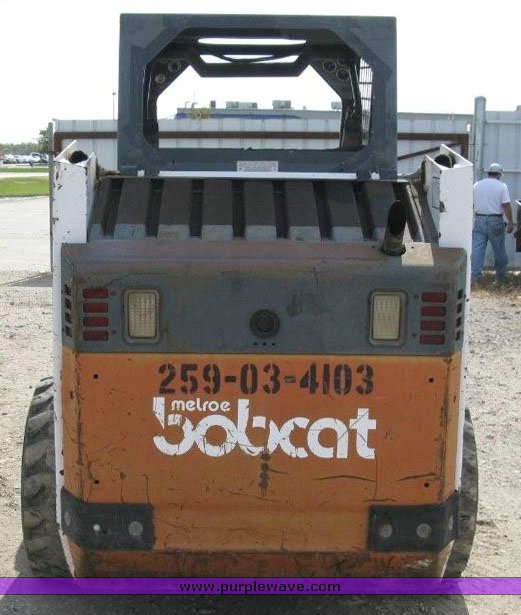 image for item 7515 Bobcat 753 skid steer