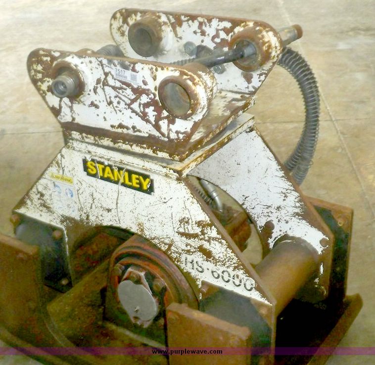 image for item 7517 Stanley 442 series 6000 vibrating plate compactor