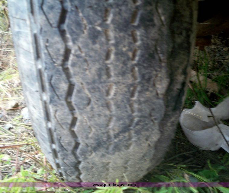 image for item 7520 Single axle trailer