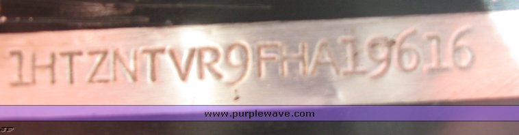 image for item 8392 1985 International S Series F2554 oil truck