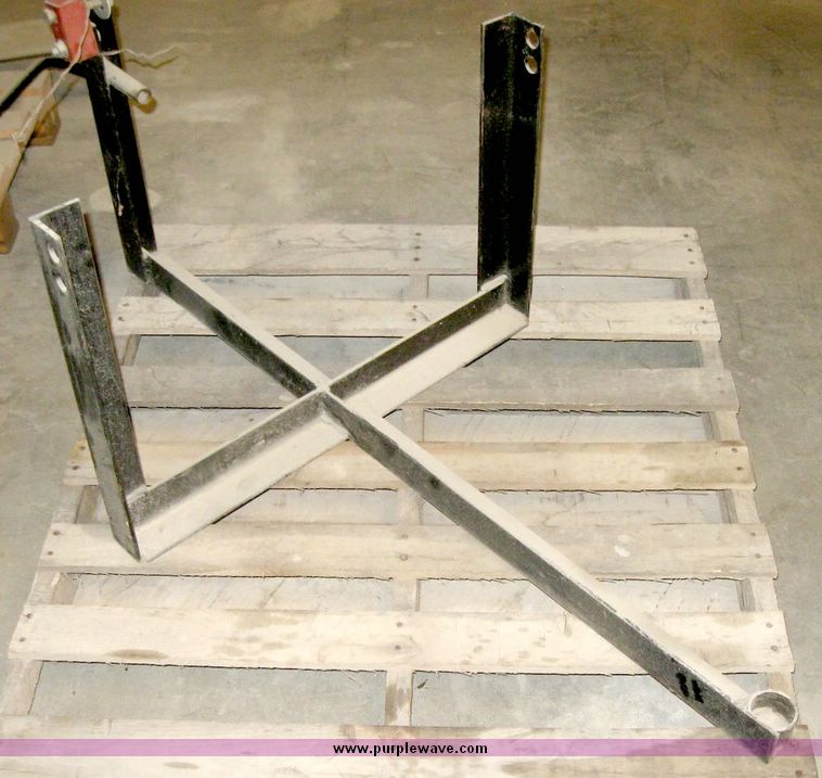 Post hole digger stand in Wamego , KS Item 8943 sold Purple Wave