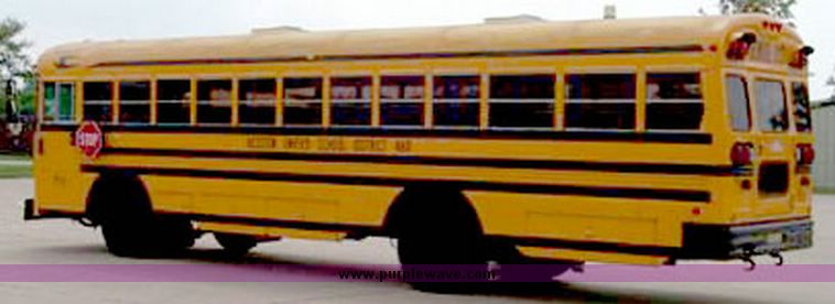 image for item 9500 1991 Blue Bird school bus
