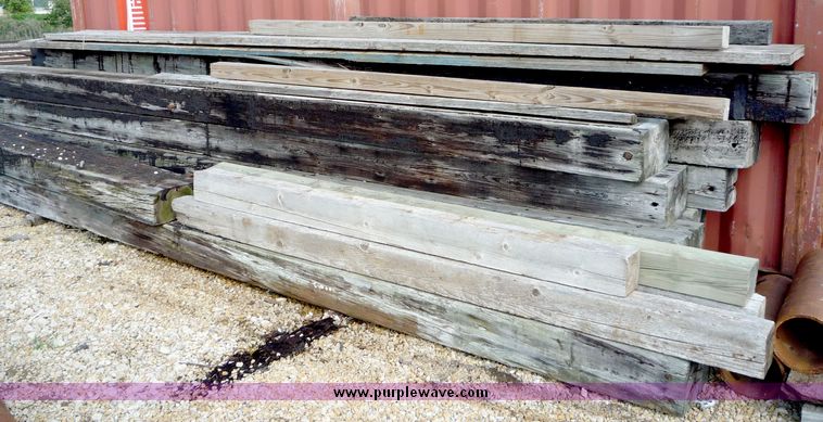 image for item 4068 Creosote timbers