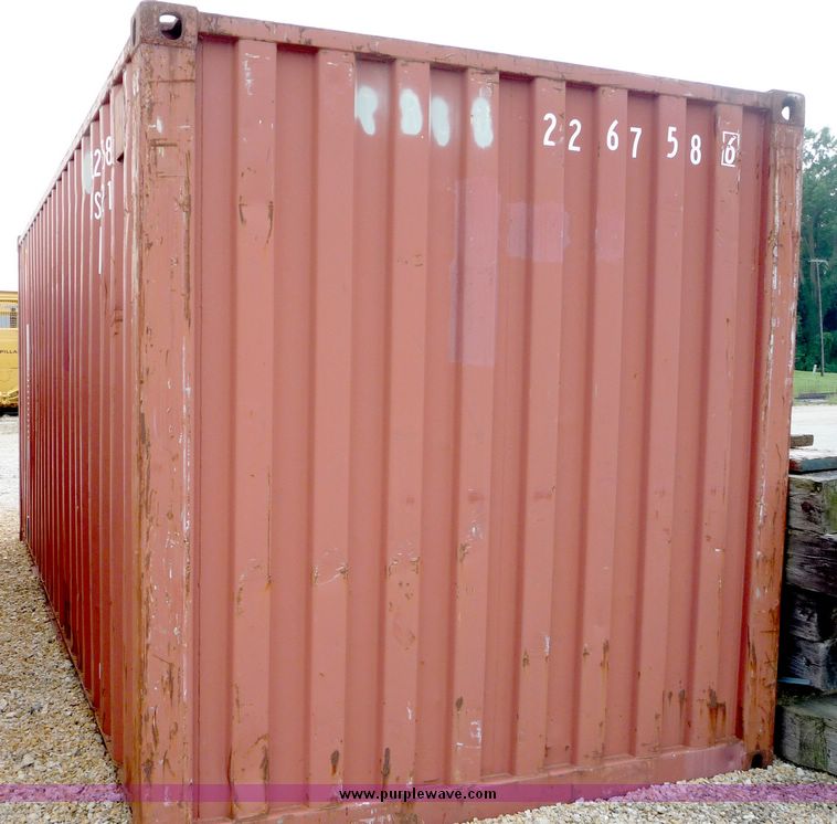 image for item 4074 1993 steel container
