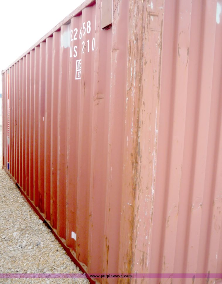 image for item 4074 1993 steel container