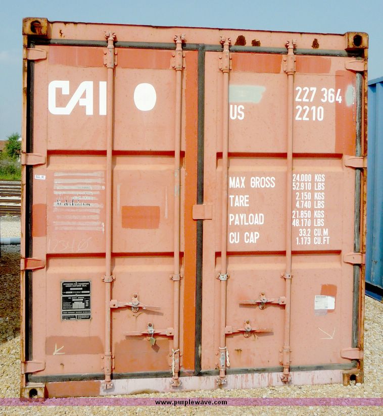 image for item 4075 1994 steel container