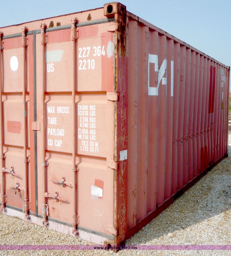 image for item 4075 1994 steel container