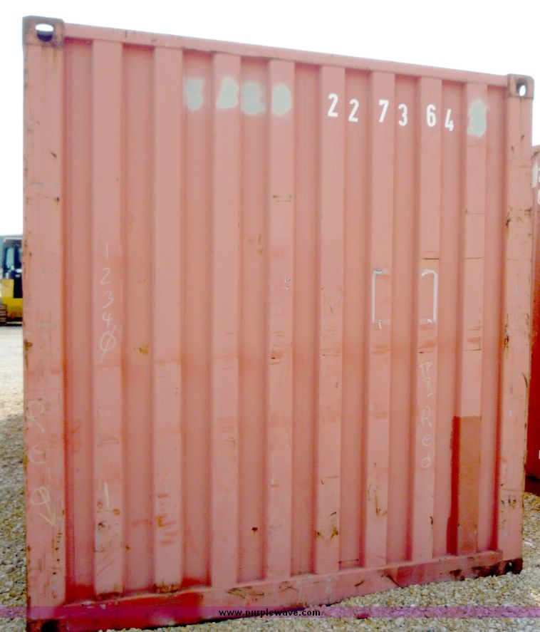 image for item 4075 1994 steel container