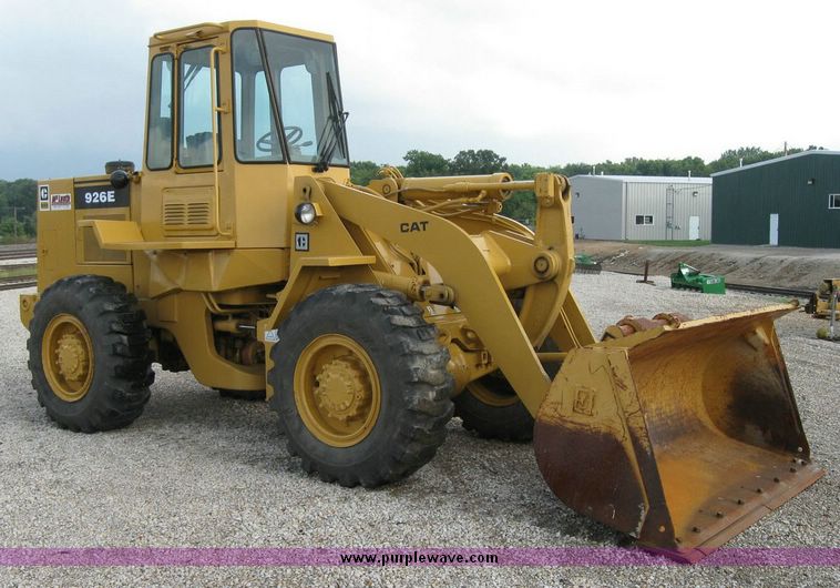 image for item 5965 1986 Caterpillar 926E wheel loader