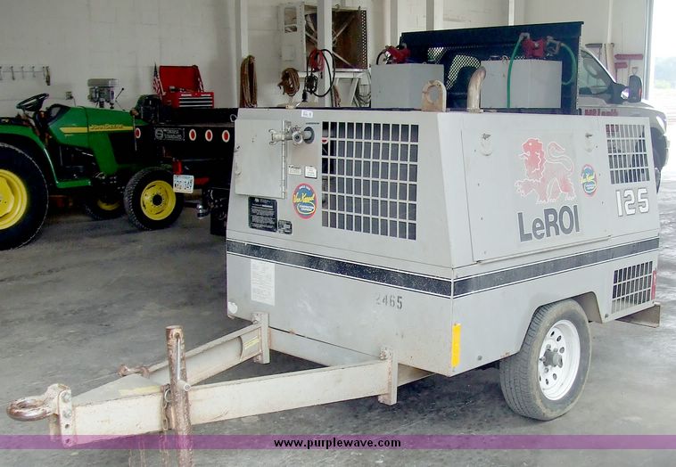 image for item 5973 1995 Leroi Q125DJ-F air compressor