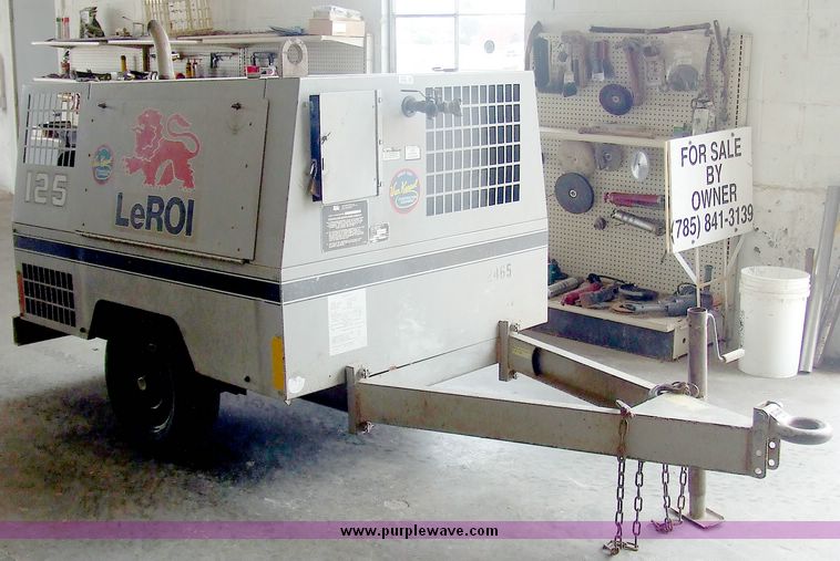 image for item 5973 1995 Leroi Q125DJ-F air compressor