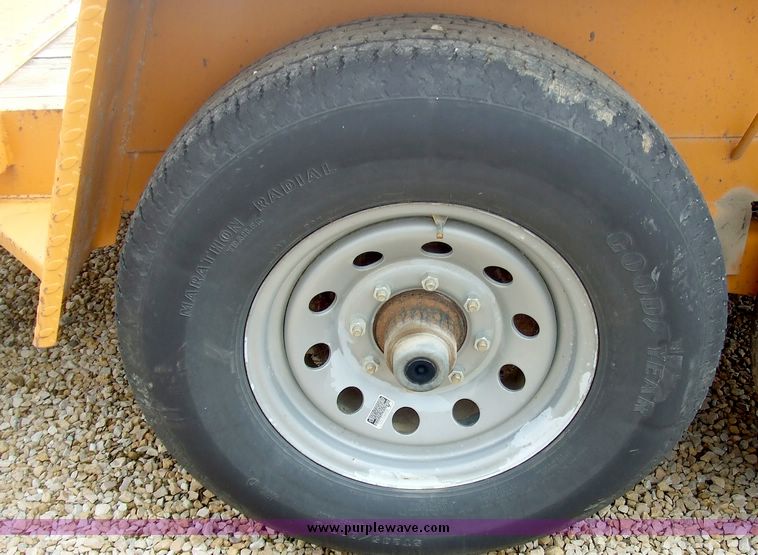 image for item 5974 2002 Eagle Trailer Co. 14' tandem axle trailer