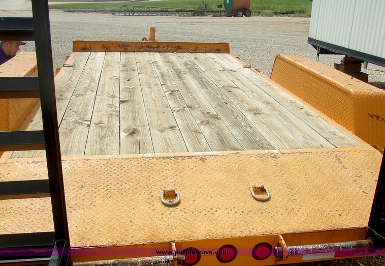 image for item 5974 2002 Eagle Trailer Co. 14' tandem axle trailer