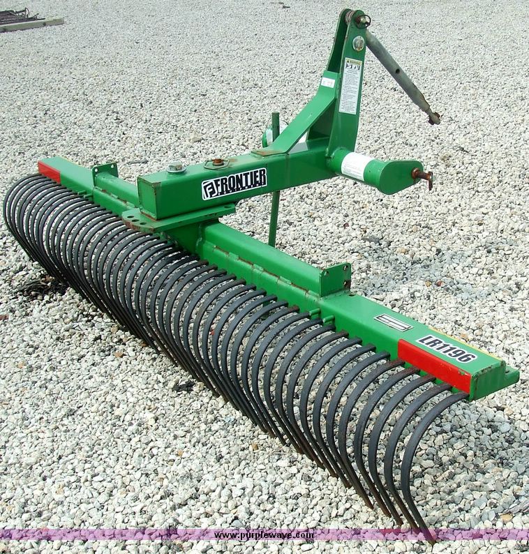 image for item 5979 Frontier LR1196 8' rake