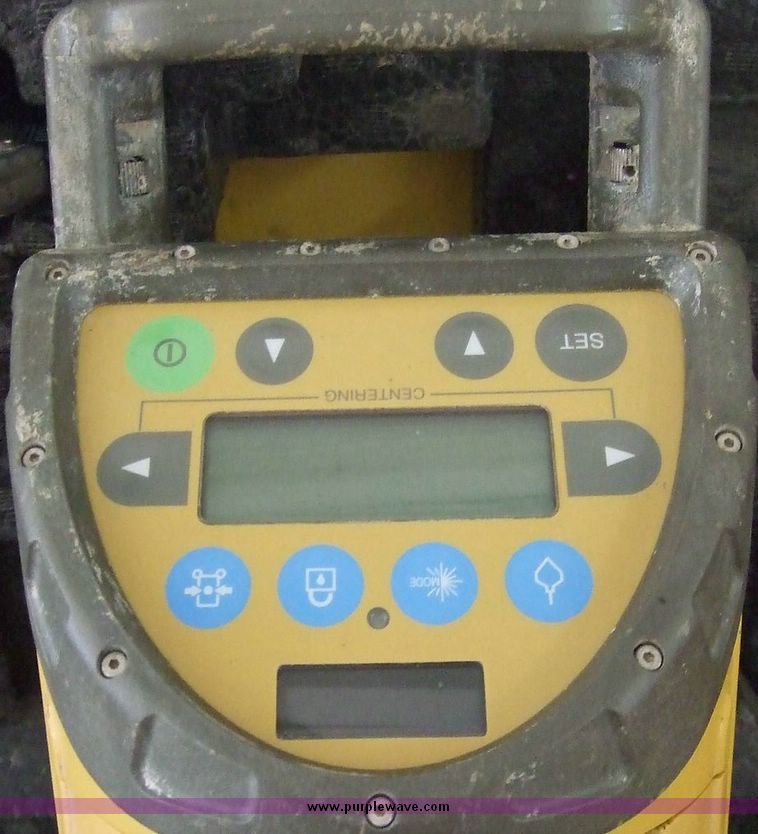 image for item 6213 Topcon laser pipe grade