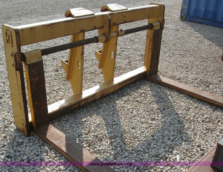 image for item 8097 Balderson horizontal pin coupler fork attachment