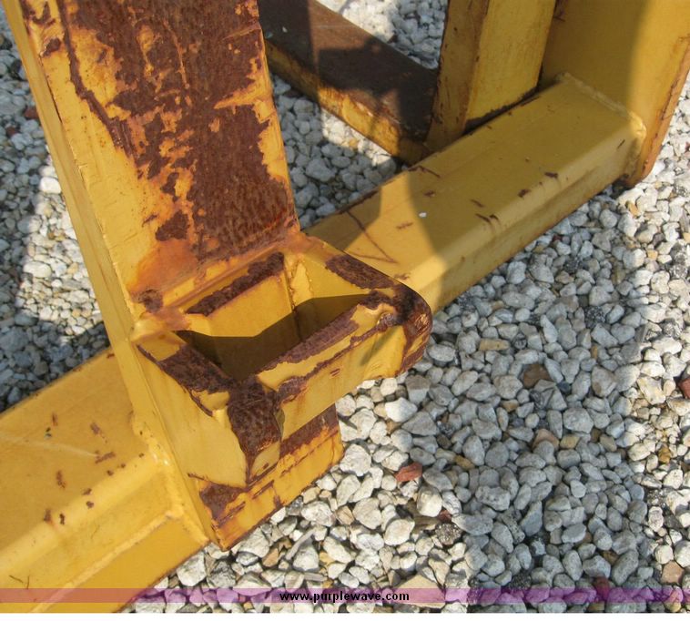 image for item 8097 Balderson horizontal pin coupler fork attachment