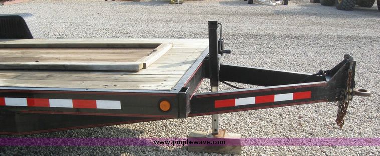 image for item 8105 2000 Eagle trailer 16' tandem axle trailer