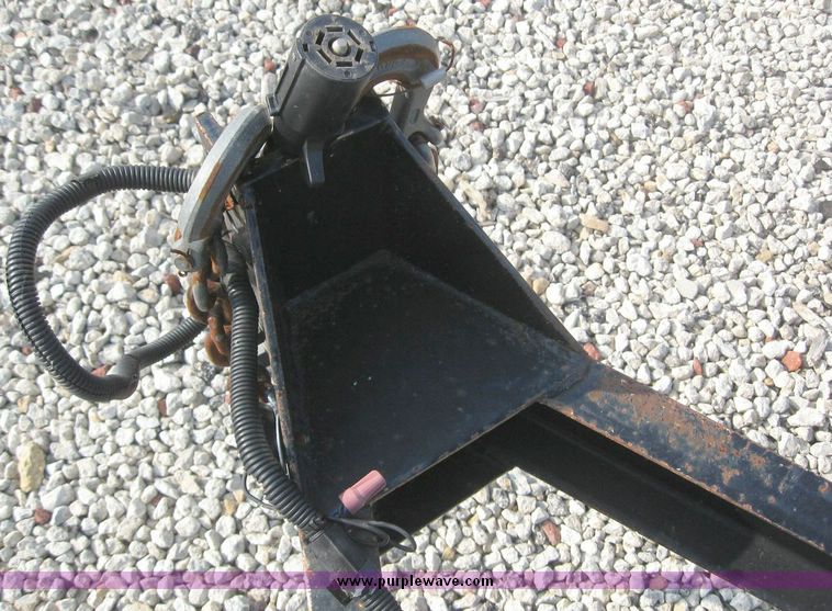 image for item 8105 2000 Eagle trailer 16' tandem axle trailer