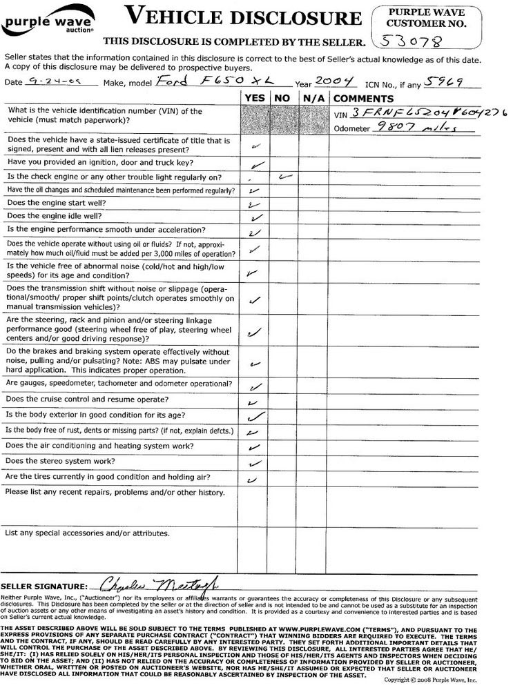 image for item 5969 2004 Ford F650 XL Super duty dump truck