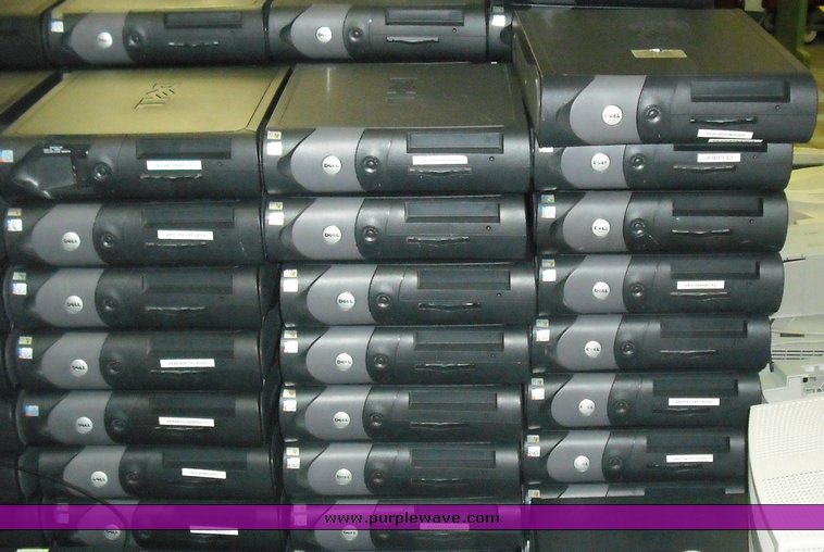 image for item 3842 (136) Dell Optiplex GX260 desktop computers