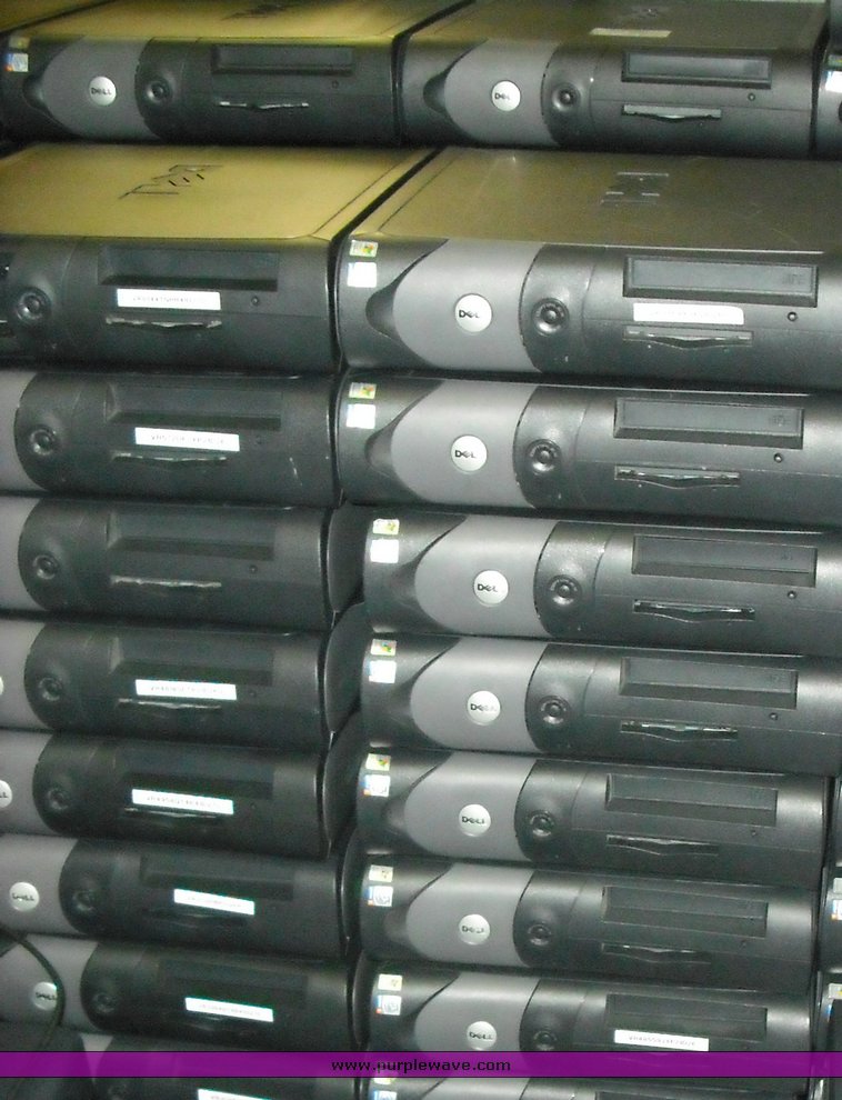 image for item 3842 (136) Dell Optiplex GX260 desktop computers