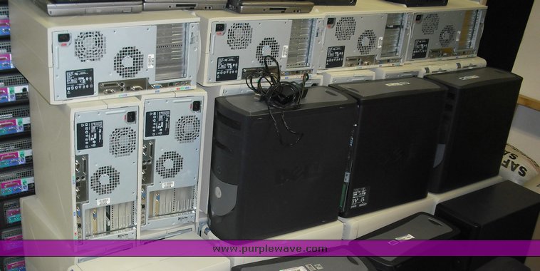 image for item 3842 (136) Dell Optiplex GX260 desktop computers