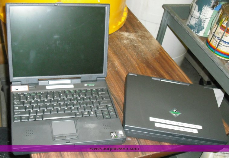image for item 3844 (2) Dell Latitude D505 laptops