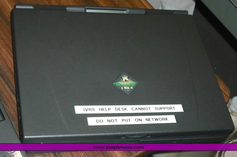 image for item 3856 (2) Gateway Solo laptops