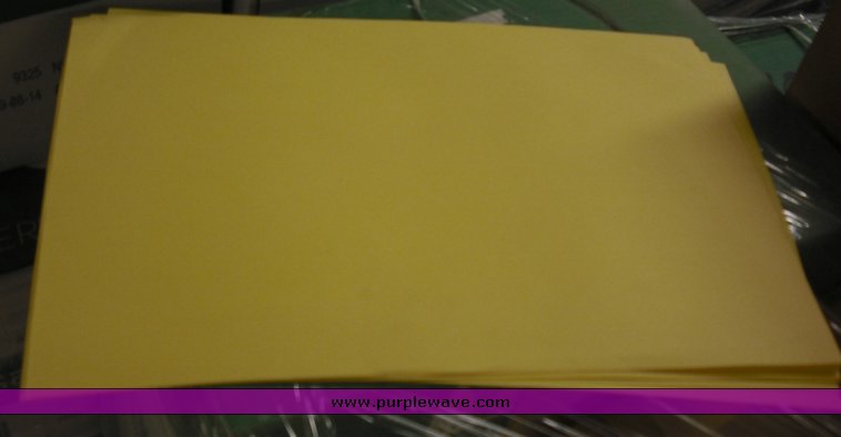 image for item 3899 (2) pallets of assorted stock paper