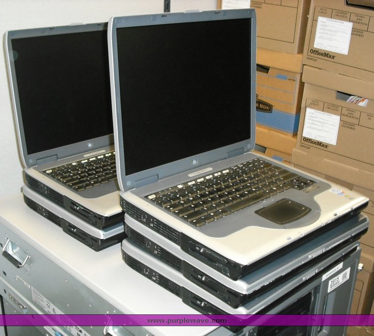 image for item 3918 (5) HP Compaq NX 9010 laptops