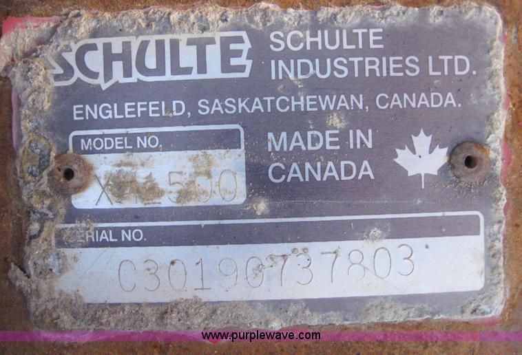 image for item 6537 1998 Schulte XH1500 15' pull-type mower