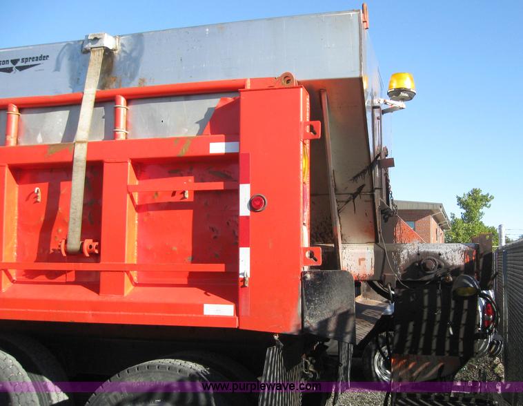 image for item 6543 1995 Ford Conventional N LNT8000F dump truck with 13' dump bed and hoist