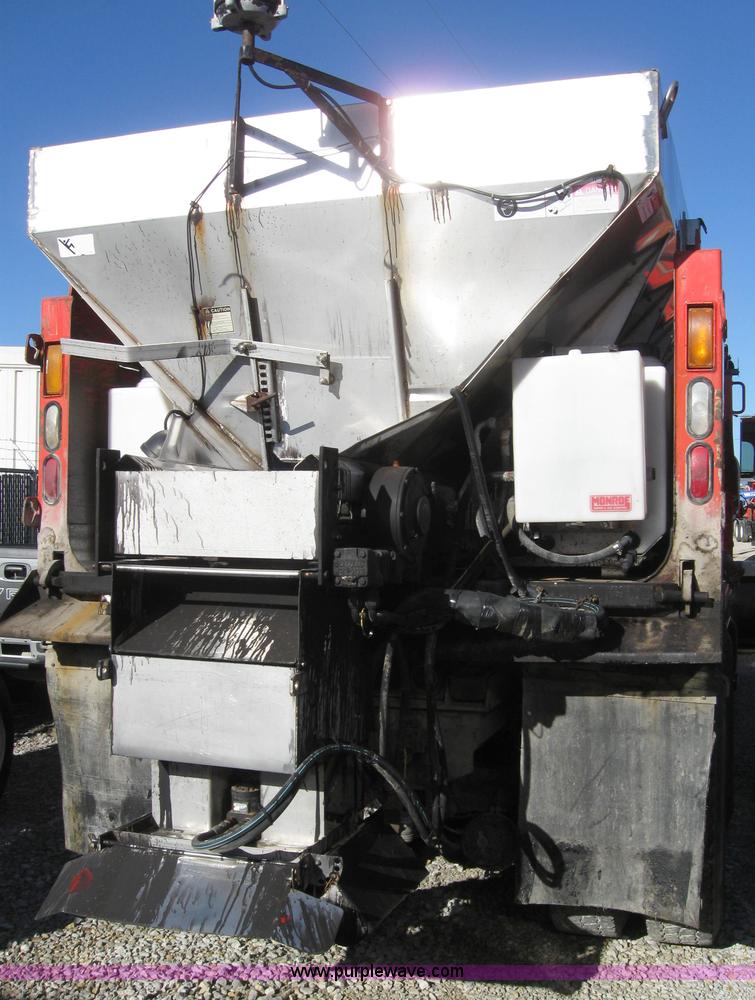 image for item 6544 1999 International 4900 dump truck with 13' dump bed and hoist