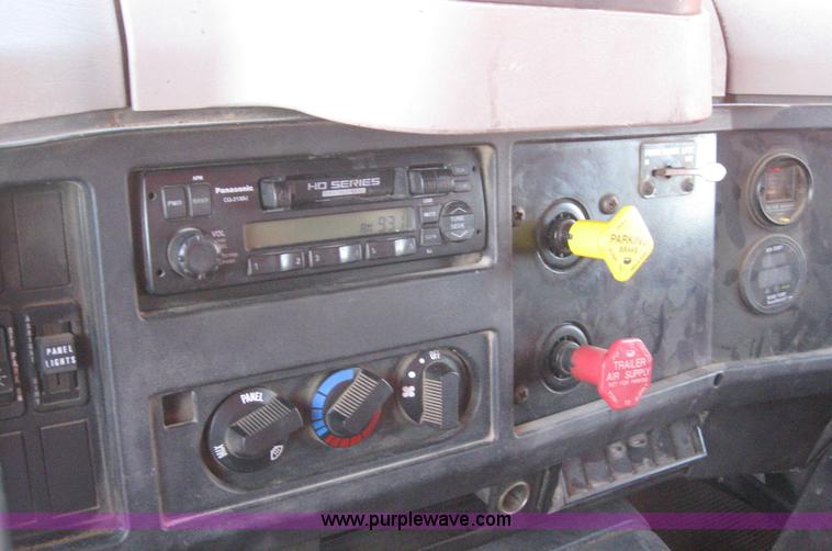 image for item 6544 1999 International 4900 dump truck with 13' dump bed and hoist