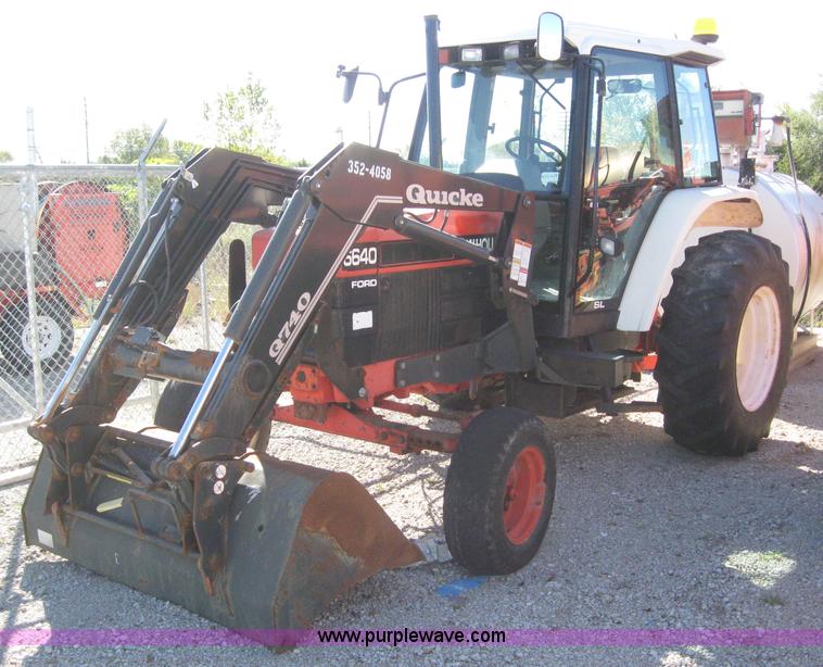 image for item 6555 1998 New Holland 6640SL wheel tractor