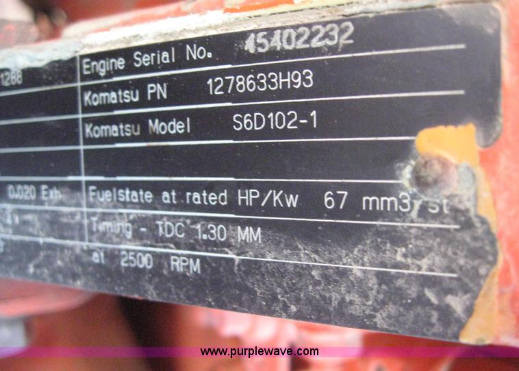 image for item 6556 1996 Galion 830B motor grader