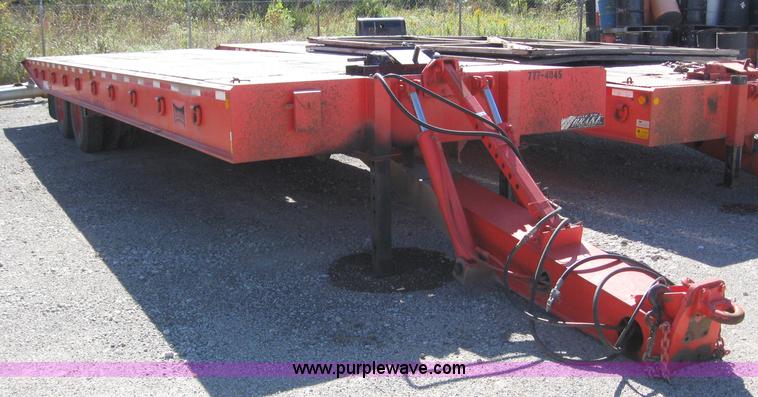 image for item 6561 1996 Landoll 345-31 30' tandem axle trailer