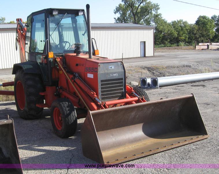 image for item 6620 1993 Ford 555D loader backhoe