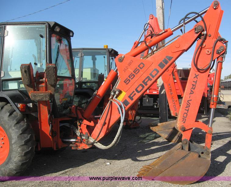 image for item 6620 1993 Ford 555D loader backhoe