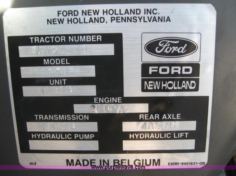 image for item 6620 1993 Ford 555D loader backhoe