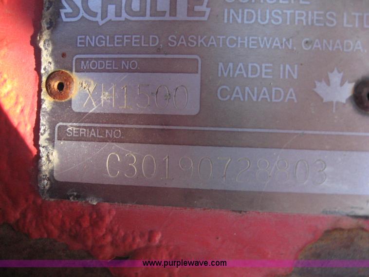 image for item 6624 1997 Schulte XH1500 15' pull-type mower