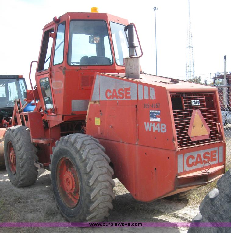 image for item 6654 1987 Case W-14B articulating wheel loader