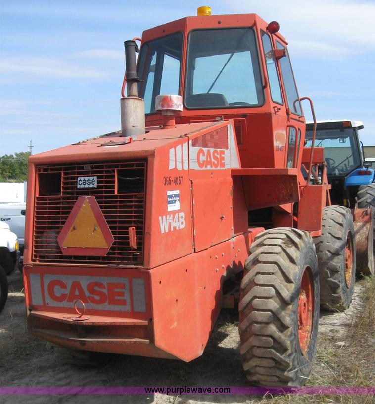 image for item 6654 1987 Case W-14B articulating wheel loader