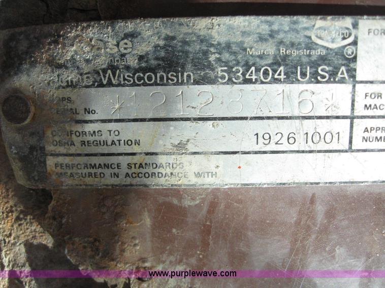 image for item 6654 1987 Case W-14B articulating wheel loader