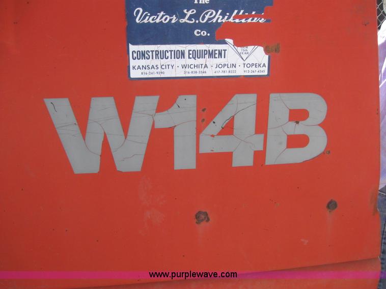 image for item 6654 1987 Case W-14B articulating wheel loader