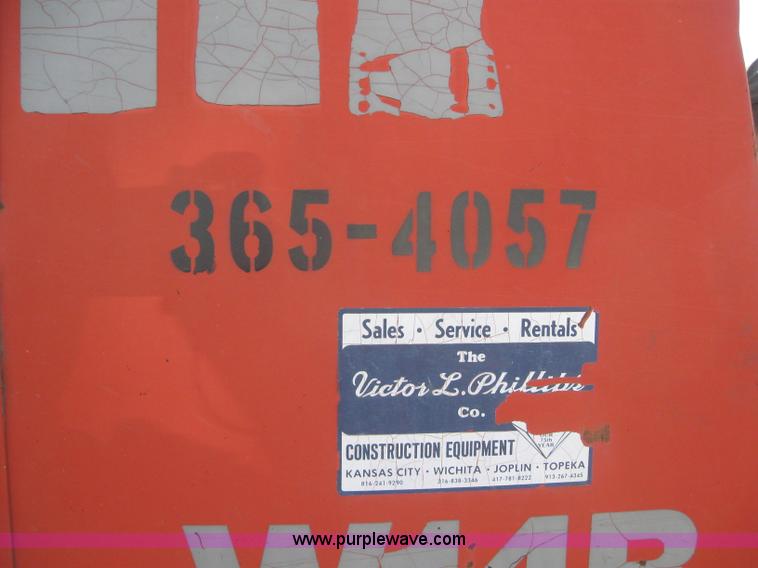 image for item 6654 1987 Case W-14B articulating wheel loader