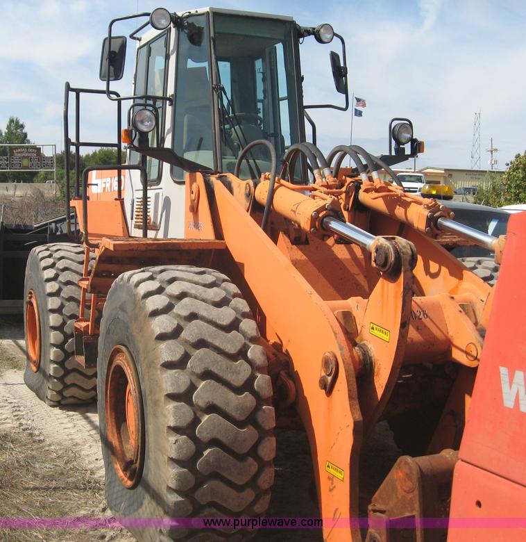 image for item 6655 1996 Fiat-Allis FR160 articulating wheel loader