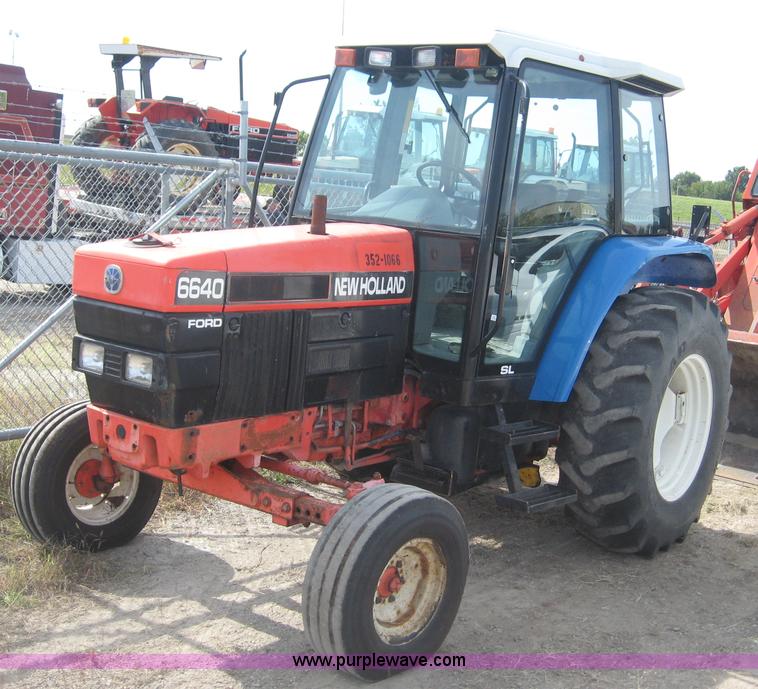 image for item 6665 1996 New Holland 6640SL wheel tractor