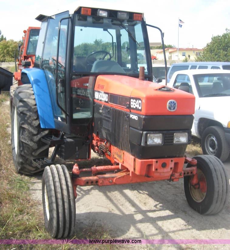 image for item 6665 1996 New Holland 6640SL wheel tractor